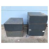 5 - 2 Drawer Metal Storage Boxes