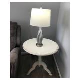 Round Side Table - Farm House Style - Smoke Free House