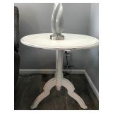 Round Side Table - Farm House Style - Smoke Free House