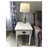 Farm House Style End Table with Drawer - Smoke free house