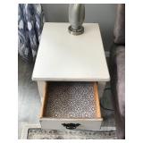 Farm House Style End Table with Drawer - Smoke free house