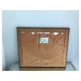 Framed Print Grace Enstrom Praying over a Simple Meal