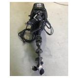 Johnson 28 hp Outboard Boat Motor with Metal 5 Gallon Gas Tank