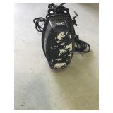 Johnson 28 hp Outboard Boat Motor with Metal 5 Gallon Gas Tank