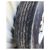 2 - Trailer Tires on Rims - 14” Rims - 5 Bolt