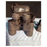 Trail-Tec binoculars and window mount for a spotting scope