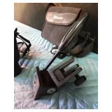 Trail-Tec binoculars and window mount for a spotting scope