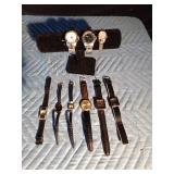 Flat of watches - 1 with 17 jewels