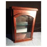 Small show case - solid wood