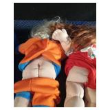 2 Cabbage Patch dolls