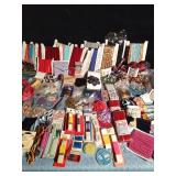 Box of sewing items
