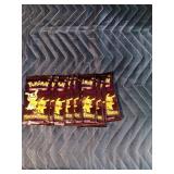 10 Unopened packs of Pokémon cards