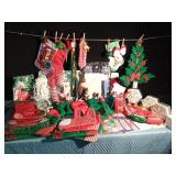 Lot of smoke free Christmas items