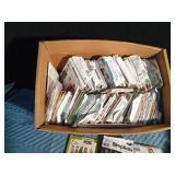 Box of smoke free material and a box of women