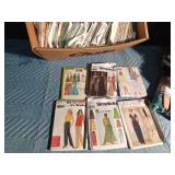 Box of smoke free material and a box of women