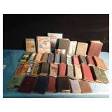 Box of Vintage hard cover books from 1891 on up and more