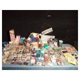 Box of craft supplies