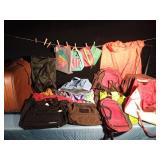 Large Stetson suitcase full of handbags, coolers and more