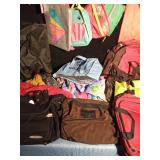 Large Stetson suitcase full of handbags, coolers and more