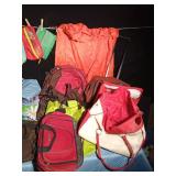 Large Stetson suitcase full of handbags, coolers and more