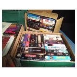 1 Tote and 4 boxes of VHSs