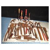 Box of vintage tools