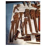 Box of vintage tools