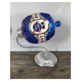 Vintage 1960s Pabst Blue Ribbon Rotating Wall Sconce Light Works