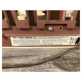 VINTAGE HAMMS BEER SIGN, ROTATING SCENE WITH CLOCK HAMM