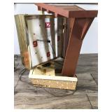 VINTAGE HAMMS BEER SIGN, ROTATING SCENE WITH CLOCK HAMM