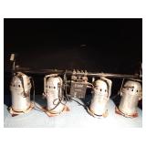 Stage lights with color sleeves