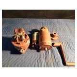 Starter and alternator component