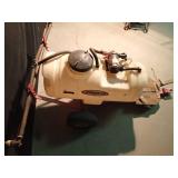 Fimco motorized pull behind sprayer