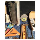 Box of tools including impact wrench