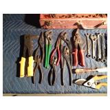 Milwaukee metal box full of tools