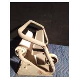 Auto body tape and paper roller