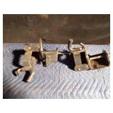 2 RV Trailer weight distribution snap-up brackets