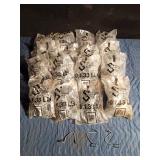 15 pkgs of 1.33# galvanized S.T. post clips