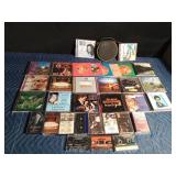 CDs, cassettes and CD case