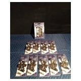 1 New 10pk and 9) 2pk of cupboard hinges