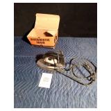 Vintage GE iron in original box