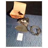 Vintage GE iron in original box