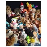 Stuffed animals, dolls, doll shoes and more