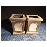2 Solar light holders