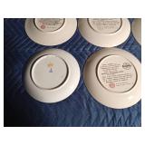 Knowles 1982 Christmas plate, 4 Knowles Norman Rockwell plates, Kaiser plate and 1984 Berlin plate