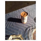 Budweiser lighter holder and advertisement ashtrays