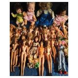 Lot of Vintage Barbies, Kens and a Dusty - See details