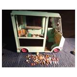 Our generation ice cream truck with many accessories