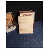 2 New P6678 Auto air filters and brake shoe