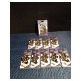 1 New 10pk and 9) 2pk of cupboard hinges